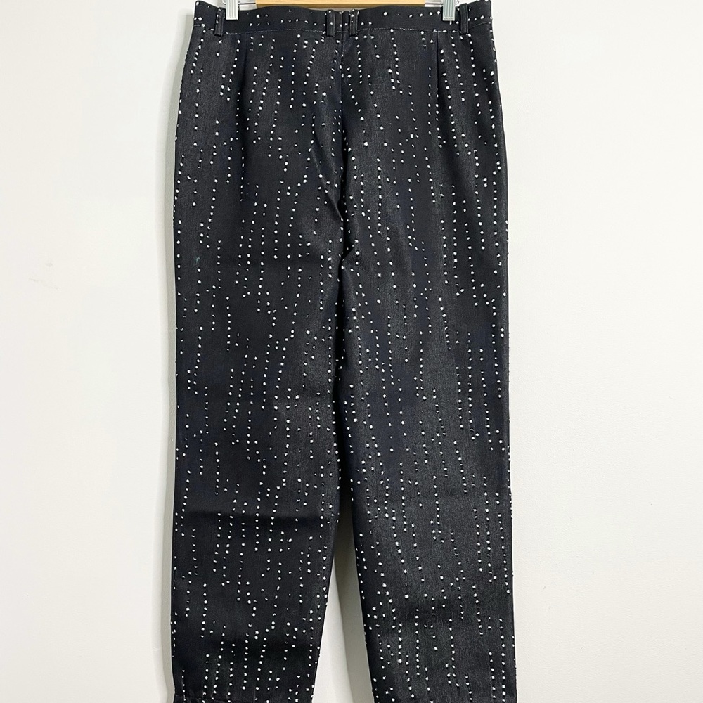 Masatomo Women’s Straight Leg Pants Black & White